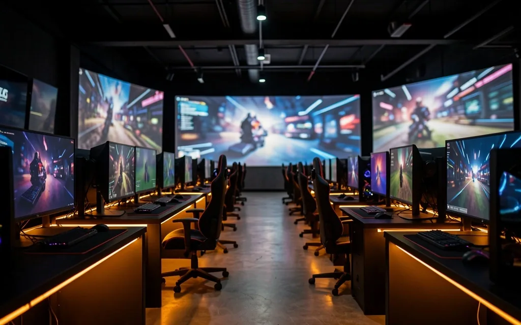 Escenario de torneo competitivo observado por Medellora