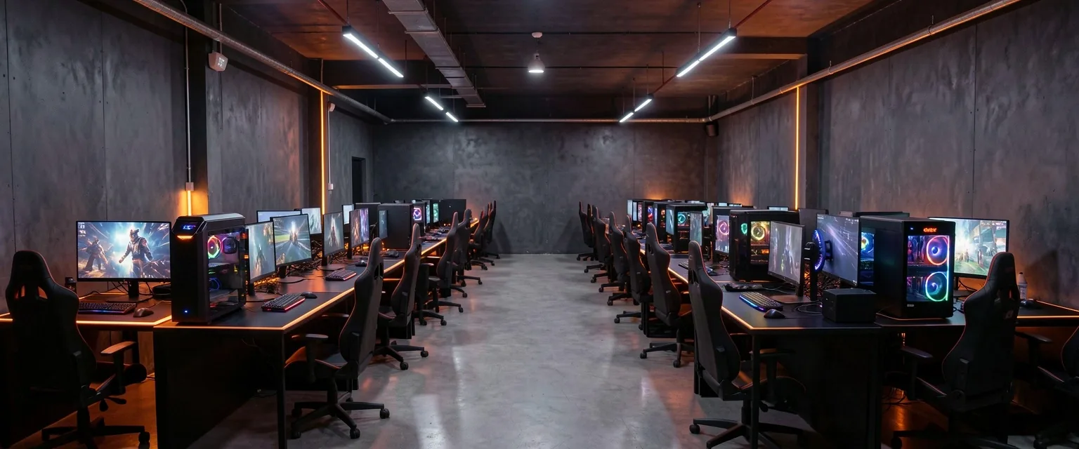 Sala de estaciones de alto rendimiento en Medellora